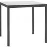 Стол ламинированный обеденный Mirto антрацит, белый 790х790х750 мм