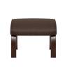 Пуф Leset Универсальный с кантом Орех текстура Malmo 28 (коричневый), кант Malmo 28 (коричневый)