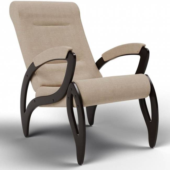 Кресло для отдыха Зельден, ткань песок
