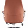 Кресло руководителя Everprof Bell Экокожа Коричневый