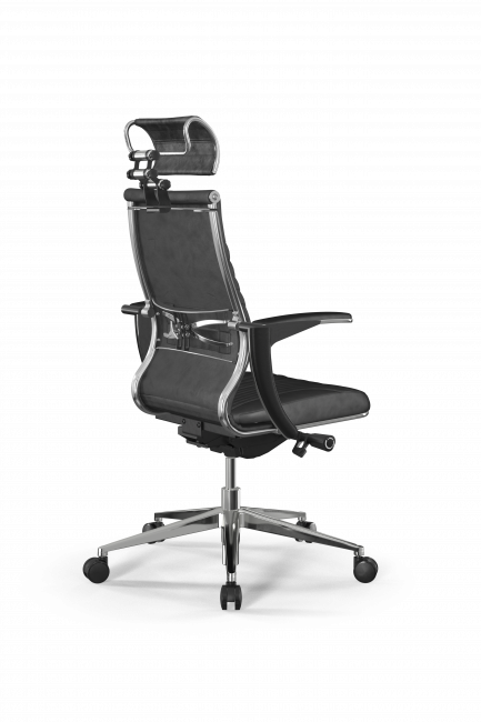 Кресло Samurai M3-13U - GoyaLE /Kc31/Wm31/U1mV-mL/H2cV-3D(M26.B32.G25.W03), темно-серый