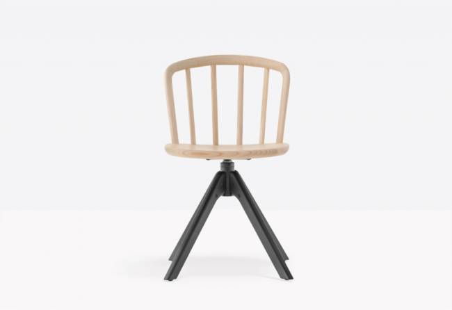 Стул деревянный вращающийся Nym 460х500х755 мм