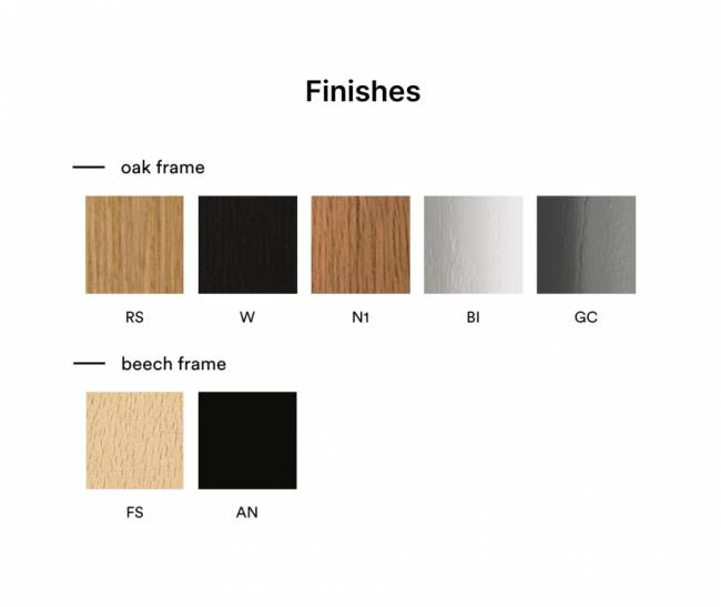 Стул деревянный мягкий Twig беленый дуб, черный 450х525х840 мм