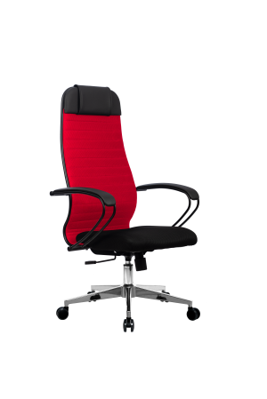 Кресло МЕТТА-21(MPRU)/подл.130/осн.004, красный