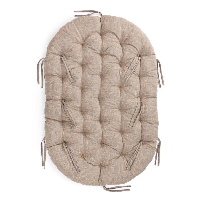 Диван Мамасан/Mamasan (23/02 W) /с подушкой/ 169х102х80см, коньячный, матрац 182х119см, рогожка, меланж Cognac (коньяк)