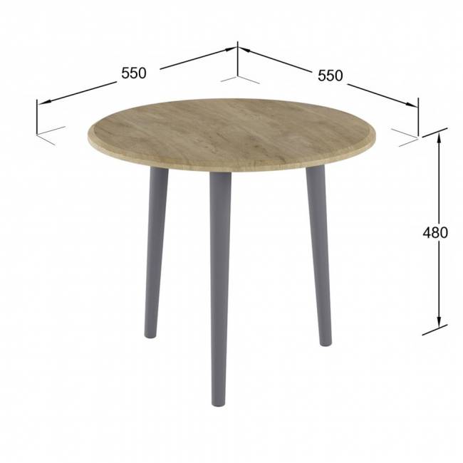 Стол журнальный Калифорния Манхэттен, дуб сонома