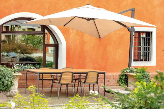 Кресло деревянное Nida темно-серый, натуральный 590х520х780 мм