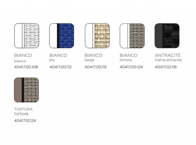 Шезлонг-лежак пластиковый Omega антрацит 1700-1945х690х910 мм