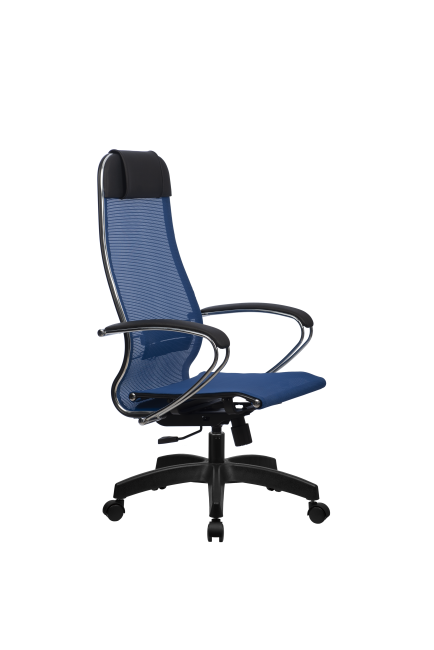 Кресло МЕТТА-12(MPRU)/подл.131/осн.001, синий