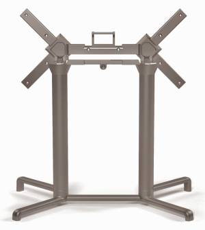 Подстолье металлическое двойное складное Scudo Double Special тортора 520х870х720 мм