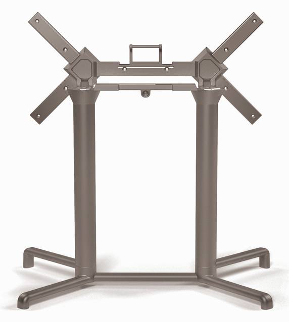 Подстолье металлическое двойное складное Scudo Double Special тортора 520х870х720 мм