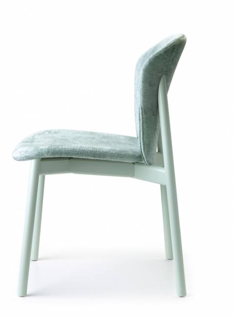 Стул деревянный с обивкой Natural Finn бук матовый аквамарин, светло-зеленый 490х540х790 мм Стул деревянный с обивкой Natural Finn бук матовый аквамарин, светло-зеленый 490х540х790 мм