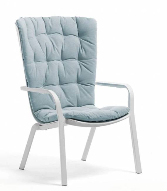 Подушка для кресла Folio голубой 1280х820х70 мм