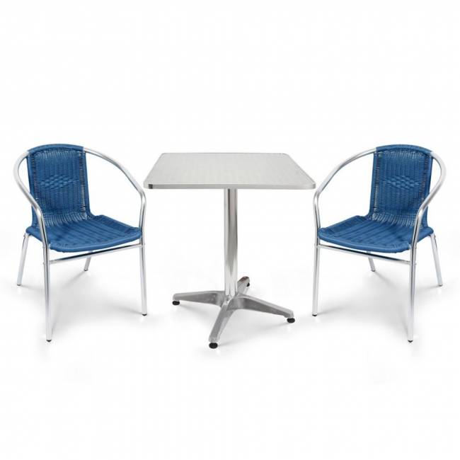 Комплект мебели LFT-3199E/T3125-60x60 Blue (2+1)