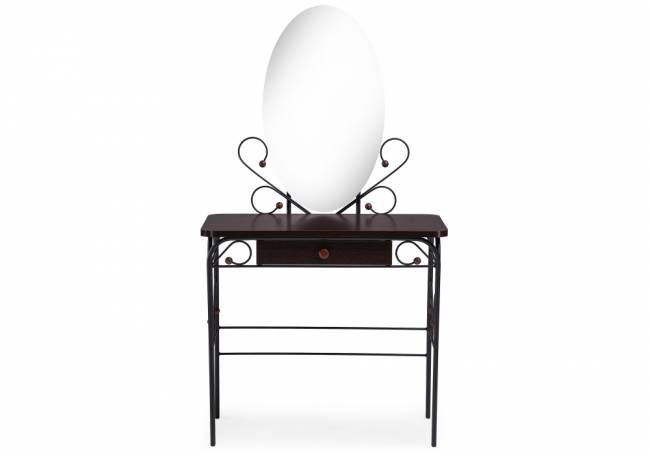 Туалетный столик Клео 3 черный / венге