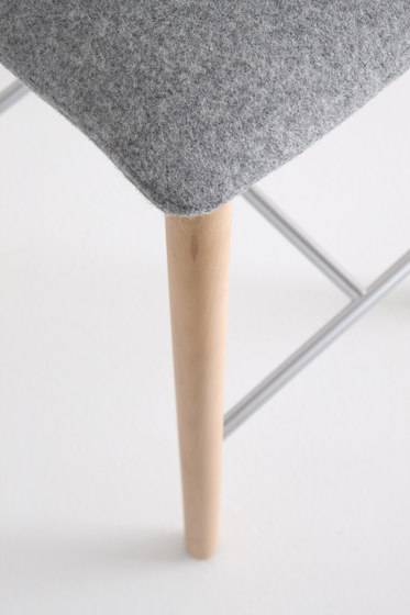 Стул барный с обивкой Slot 78 BL 450х450х1070 мм