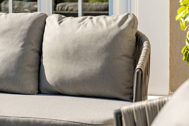 "Флоренция" лаунж-зона из искусственного ротанга, цвет графит