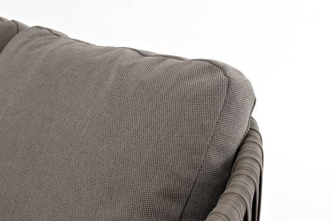 "Флоренция" лаунж-зона из искусственного ротанга, цвет графит