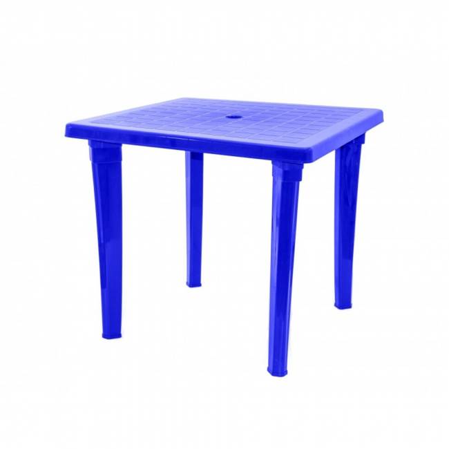 Стол пластиковый, синий