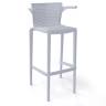Кресло пластиковое барное Spyker Stool B жемчужно-серый 495х460х1025 мм Кресло пластиковое барное Spyker Stool B жемчужно-серый 495х460х1025 мм