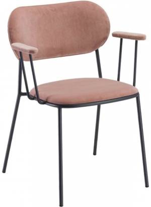 Кресло на металлокаркасе с обивкой Nuta Light TB 500х530х770 мм