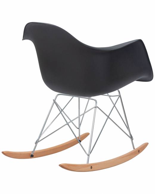 Кресло-качалка DOBRIN DAW ROCK, цвет черный
