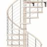 Винтовая лестница SPIRAL EFFECT d140 Белый