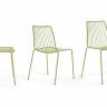 Стул металлический Nolita зеленый шалфей 550х535х770 мм