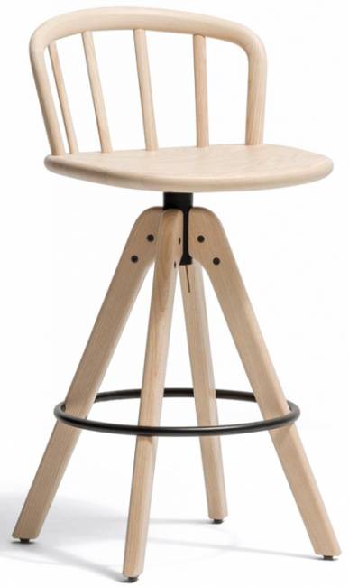 Стул деревянный полубарный Nym 445х480х885 мм Стул деревянный полубарный Nym 445х480х885 мм