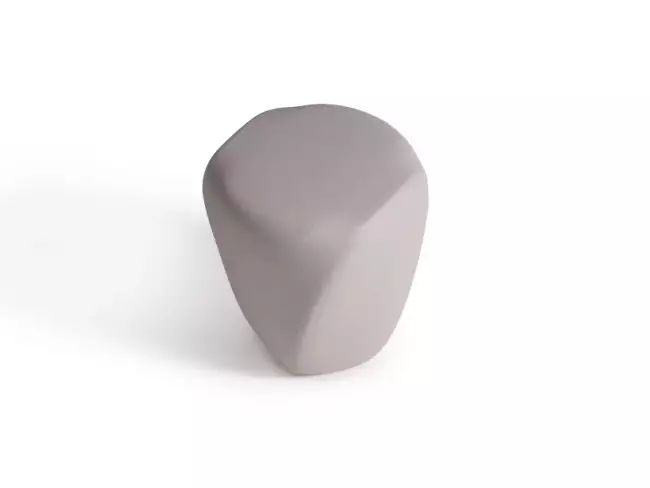 Столик пластиковый журнальный Reborn Standard туманный белый 420х400х450 мм