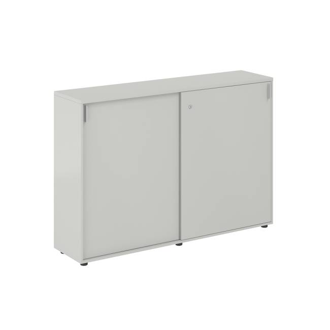 SG.713.SH.SH / Шкаф купе 1638х400х1125 средний, с замком / корпус цвет: серый бархат, двери цвет: серый бархат