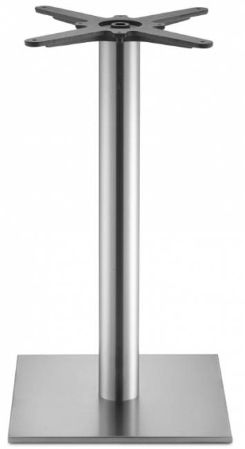 Подстолье металлическое Tiffany сатинированный стальной 400х400х730 мм