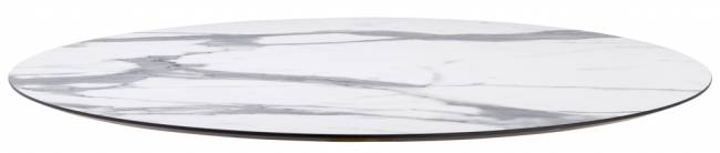 Столешница круглая Compact Laminate для подстолья Nemo, Domino, Tiffany, Cross белый мрамор Каррара Ø700х10 мм Столешница круглая Compact Laminate для подстолья Nemo, Domino, Tiffany, Cross белый мрамор Каррара Ø700х10 мм