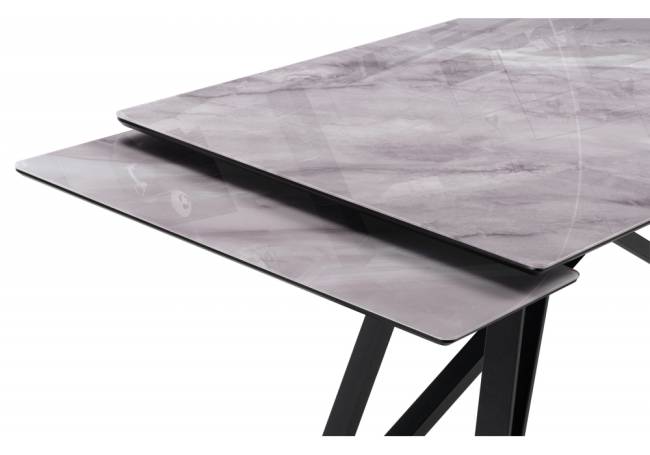 Вилсон 140(200)х80 серый мрамор / черный