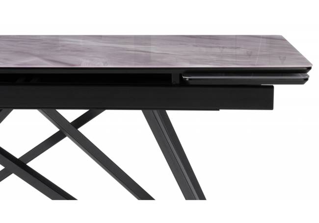 Вилсон 140(200)х80 серый мрамор / черный