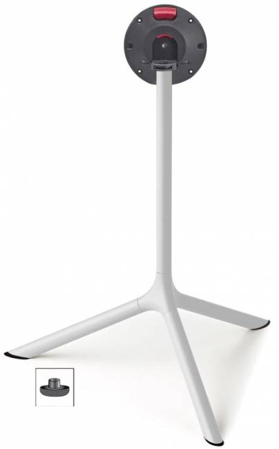 Подстолье металлическое складное Tripe Maxi Folding белый Ø790х730 мм