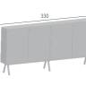 Комод офисный Multiple Cabinet 2027 3330х400х1540 мм