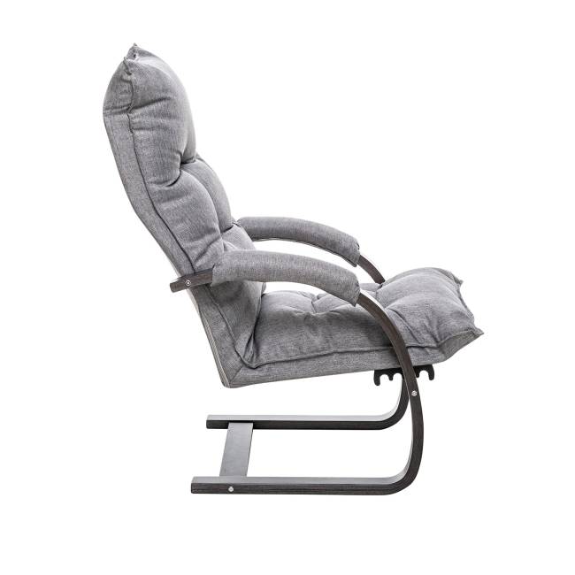 Кресло-трансформер Leset Монако Венге текстура Malmo 90 (серый)