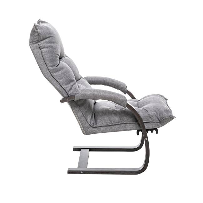 Кресло-трансформер Leset Монако Венге текстура Malmo 90 (серый)