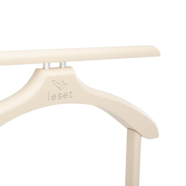 Вешалка напольная Leset Ричмонд Слоновая кость Чёрный