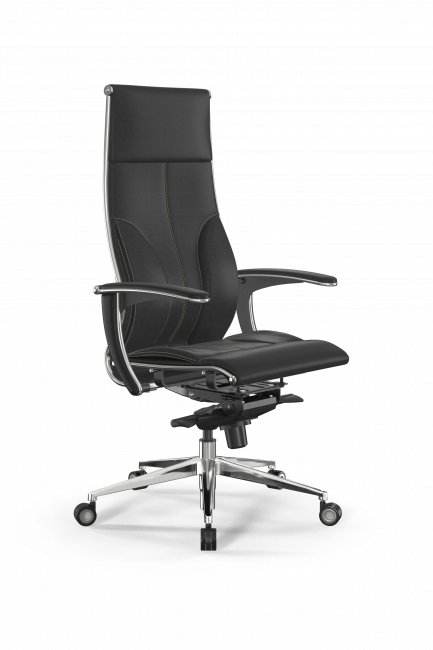 Кресло Samurai L1-10U - Infinity /Kc06/Nc06/U0mL-mL(M06.B35.G11.W04), черный (бежевая строчка)