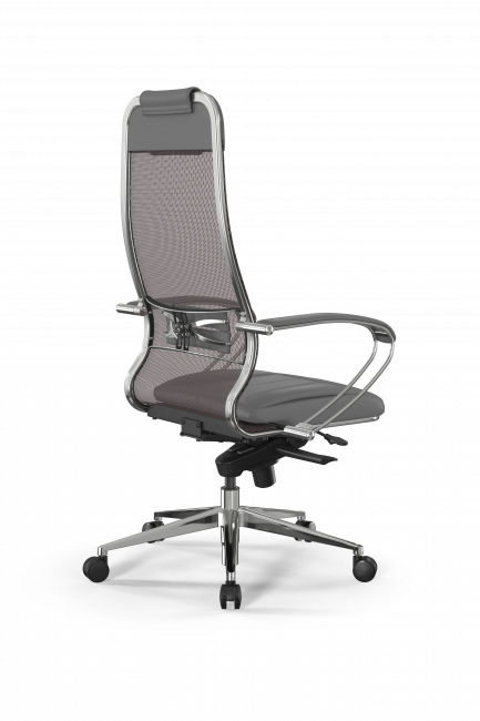 Кресло Samurai L1-2K - TS+Infinity /Uc00/Wm06/K2cL(M06.B32.G11.W03), св.коричневый-серый