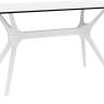 Стол пластиковый Ibiza Table 140 белый 1400х800х740 мм Стол пластиковый Ibiza Table 140 белый 1400х800х740 мм