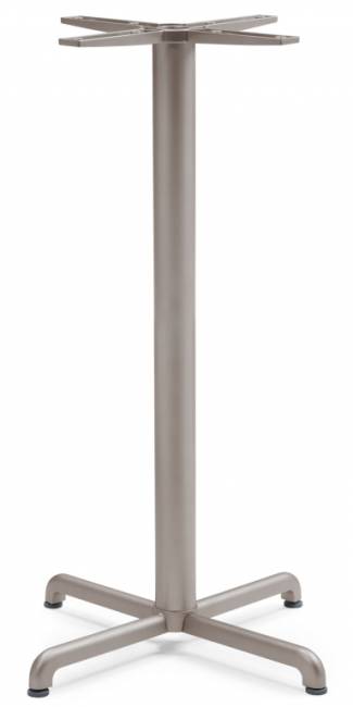 Подстолье металлическое барное Calice Alu High тортора 480х480х1070 мм