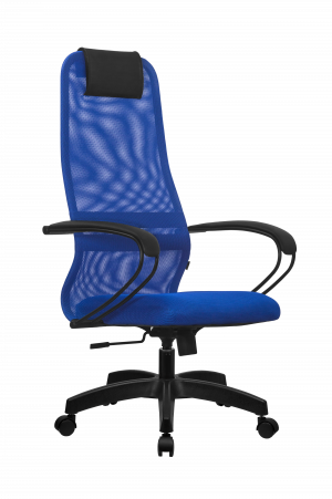 Кресло SU-B-8/подл.130/осн.001, синий/синий