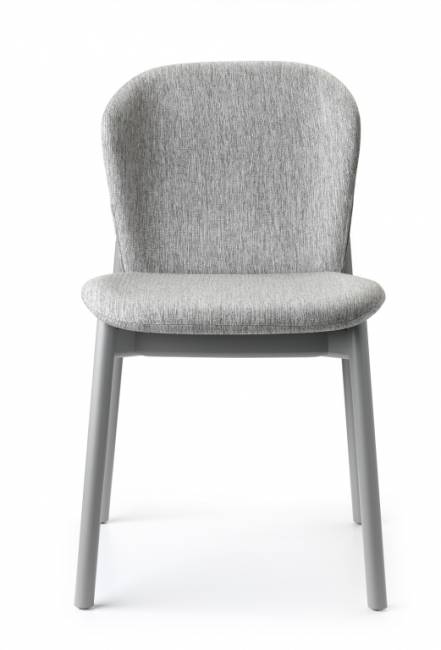 Стул деревянный с обивкой Natural Finn матовый серый бук, светло-серый 490х540х790 мм Стул деревянный с обивкой Natural Finn матовый серый бук, светло-серый 490х540х790 мм