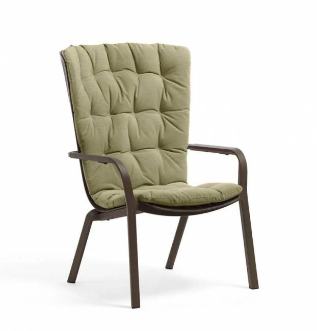 Подушка для кресла Folio серый 1280х820х70 мм