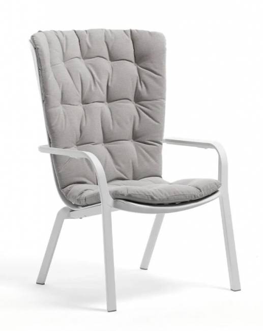 Подушка для кресла Folio серый 1280х820х70 мм