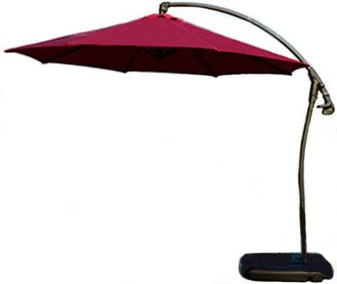 Зонт на боковой опоре садовый "Village" Bordo