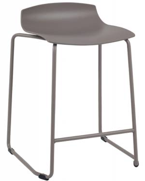 Табурет пластиковый полубарный X-Treme Sled Pro тортора 510х500х710 мм